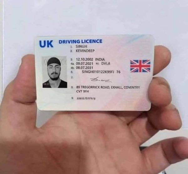 uk driver licenses