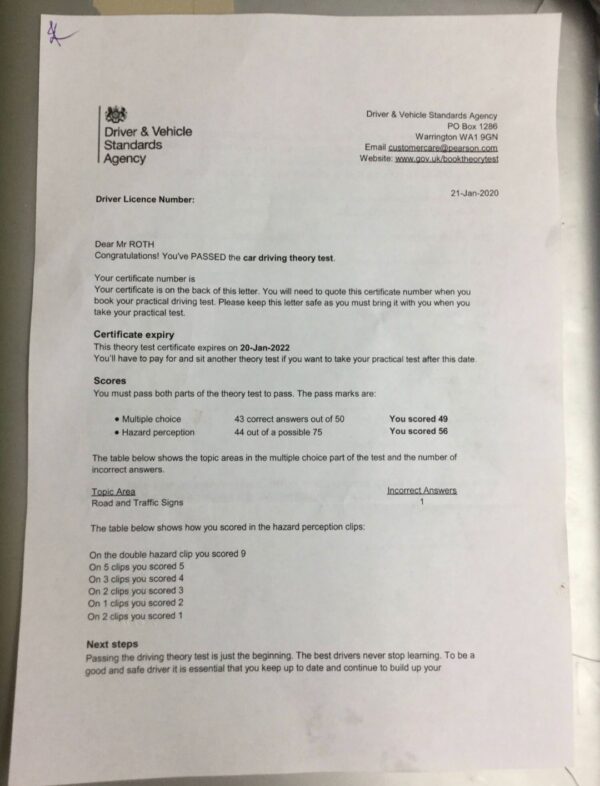 UK Driving Theory Test