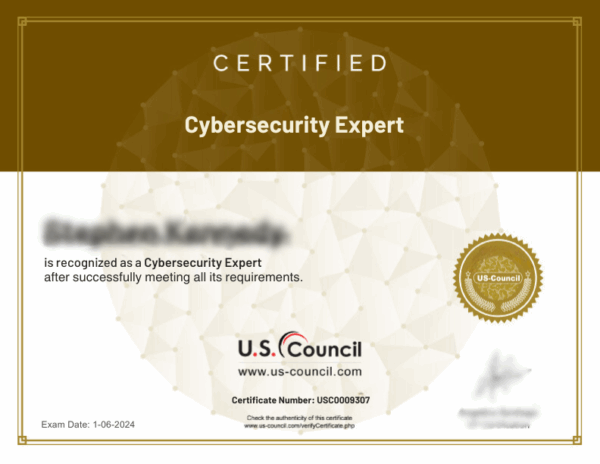 Buy Cyber Security Expert Certificate