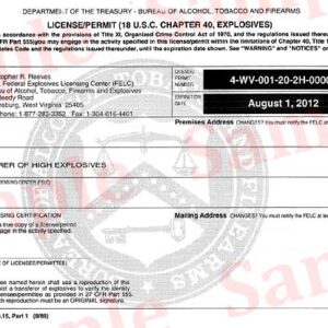 Tobacco Licenses